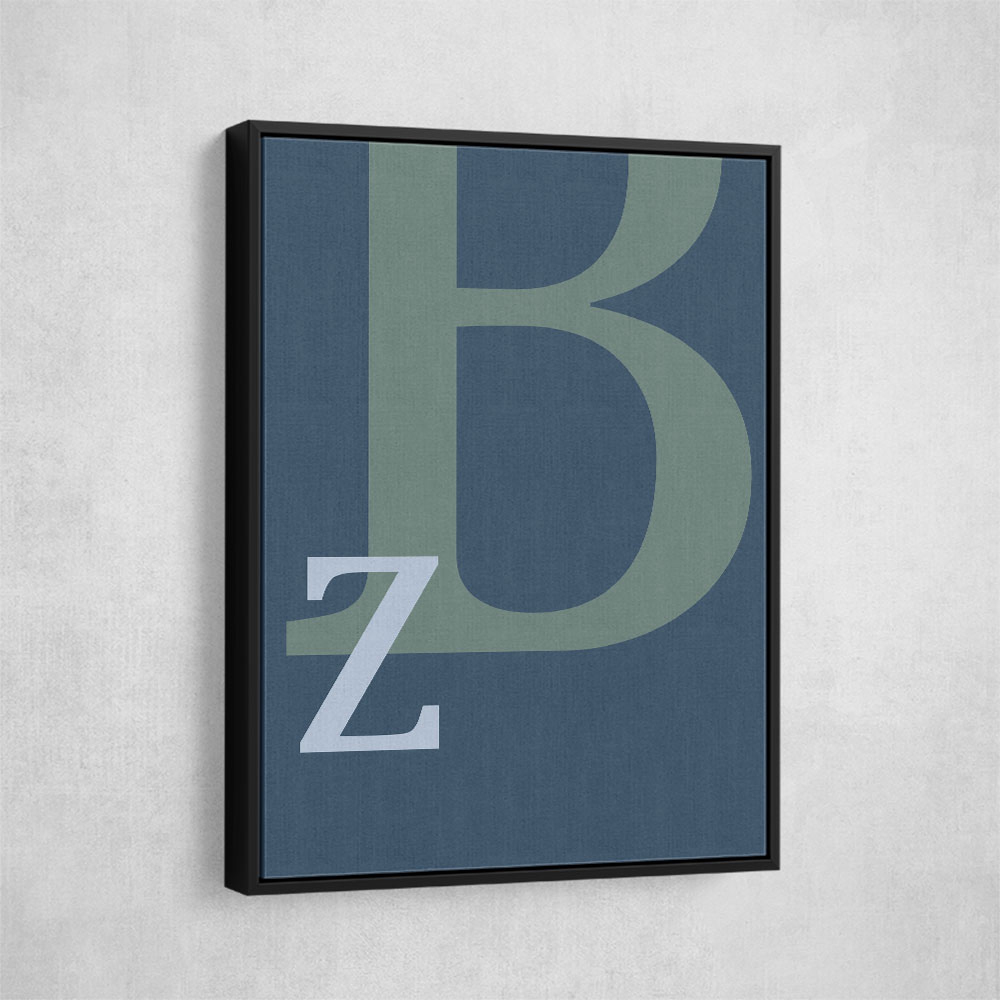Letter B Wall Art